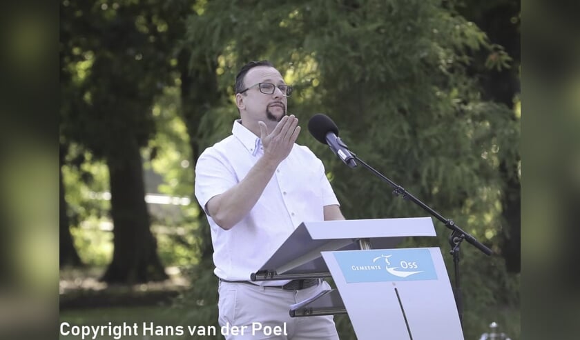 De vader van Dana en Liva. (Foto: Hans van der Poel)