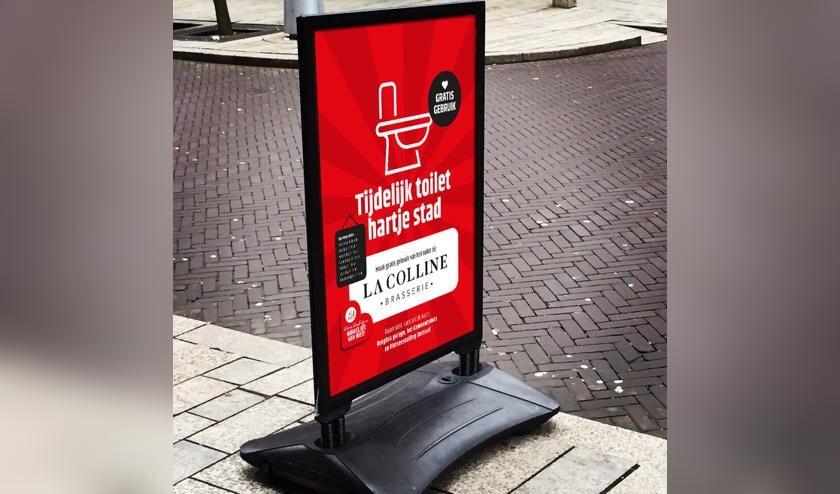 Openbare wc in Osse centrum.