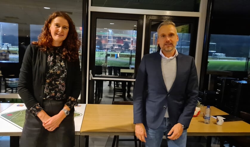 <p>Natasja Diebels en Dennis Besems beiden nieuw in het bestuur</p>