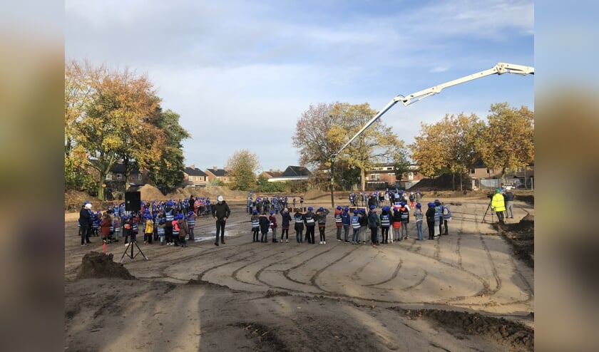 Start van de nieuwbouw in Herpen. (Foto: Kees van Geffen)