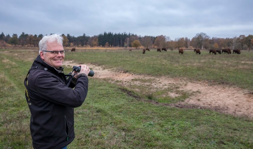<p>Jos bij de wisenten. (foto: Peter Noy)</p>