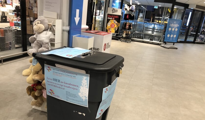 <p>De brievenbus van eindejaarsactie OCMill. </p>