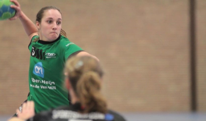 Laura Swinkels trof zeven keer doel.
