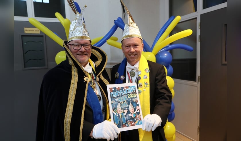 Stadsprins Arno II en Adjudant Twan.