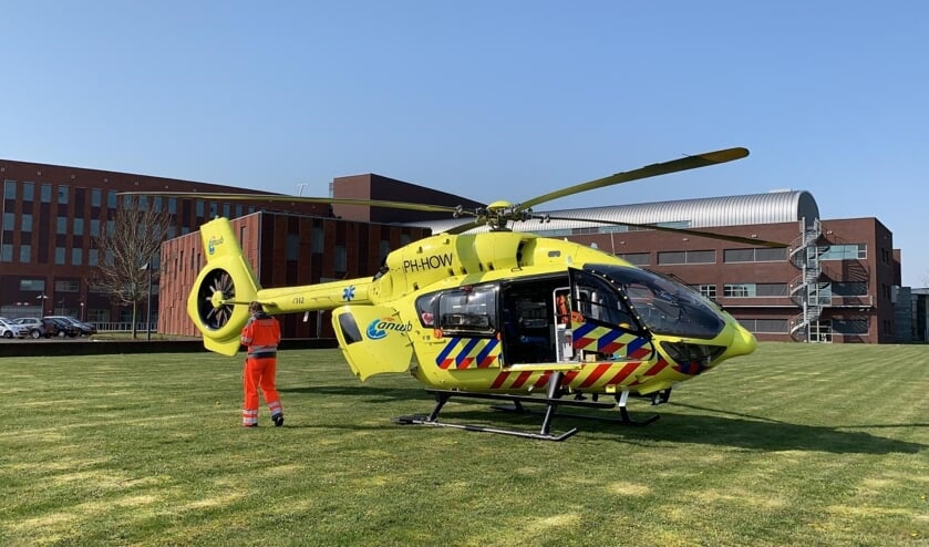 Eerste IC-vlucht met coronapatiënt vanuit Maasziekenhuis