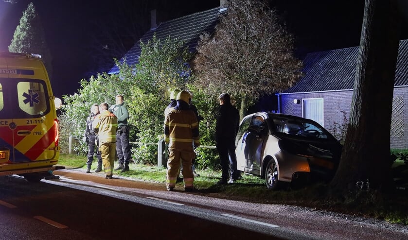 Ongeval in Heesch. (Foto: Gabor Heeres / Foto Mallo)