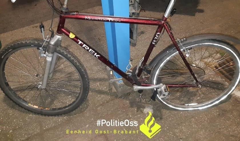 De fietsen. (Foto: Facebook politie Oss)