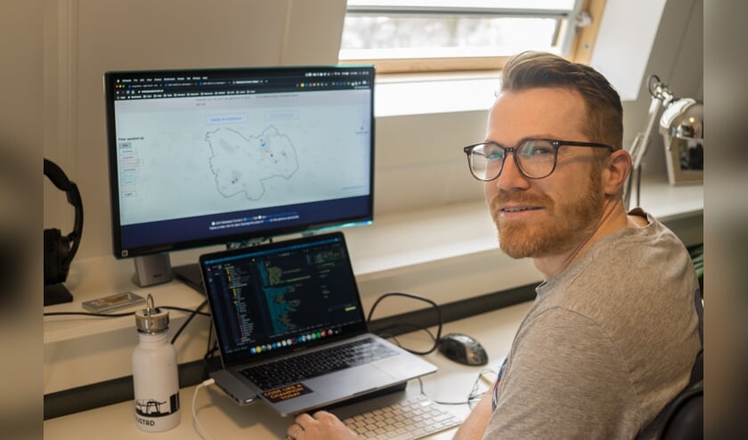 ICT'er Joran Quinten uit Veghel ontwikkelde een platform waar vragen en ideeën samenkomen.