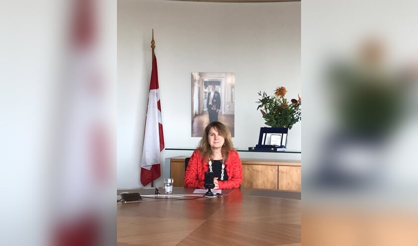Burgemeester Marieke Moorman van de gemeente Bernheze.