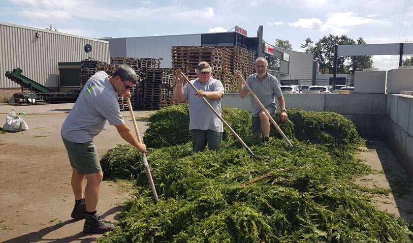 Aan het werk voor Stichting Taxus Taxi.
