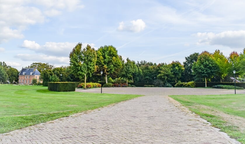 Het Aldendrielpark in Mill, waar het gezamenlijke terras zal komen.
