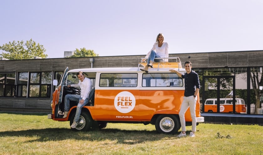 Mark van de Staaij, Kelly Oosterom en Erik van de Snepscheut.