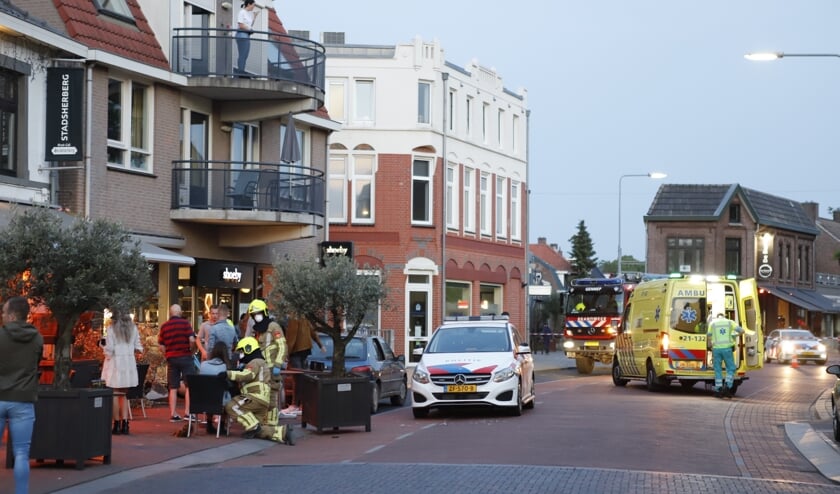 De hulpdiensten waren massaal ter plaatse.