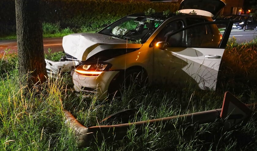 Ongeval op Heihoekstraat. (Foto: Gabor Heeres, Foto Mallo)