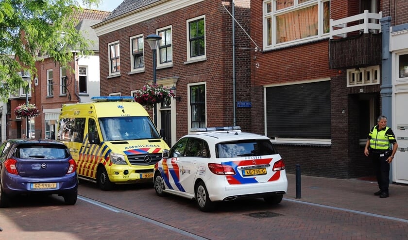<p>Steekpartij in Steenstraat-Zuid in Boxmeer.</p>