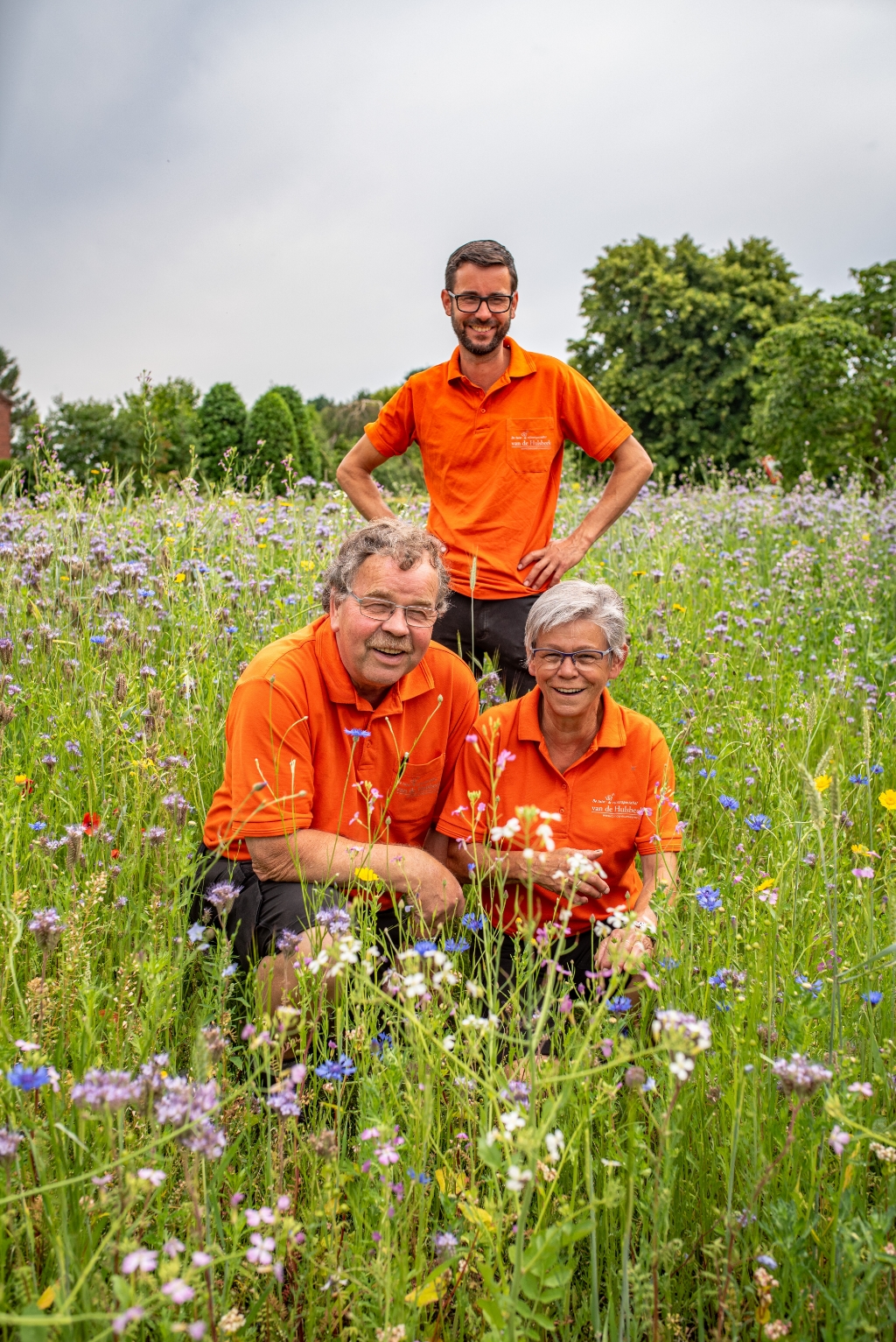 Jan, Gerda en zoon Martijn van de Hulsbeek. (Foto: Katrien Design)