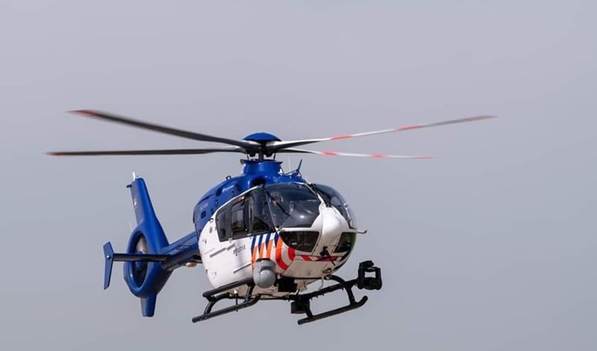 "Er werd onder andere een politiehelikopter van de De Luchtvaartpolitie ingezet om naar hem te zoeken."