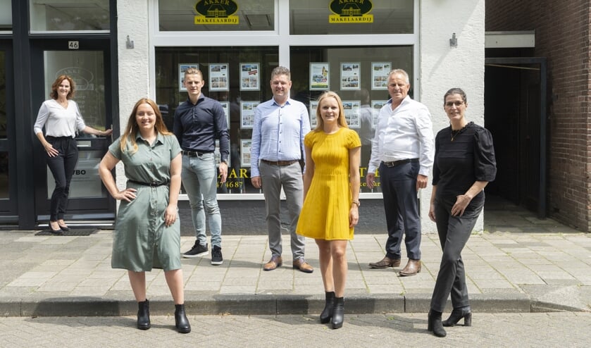 Het team van Akker Makelaardij.