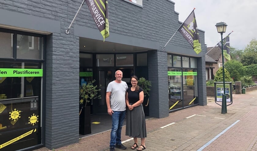 Clemens en Susanne Binkhorst van Printservice Cuijk.