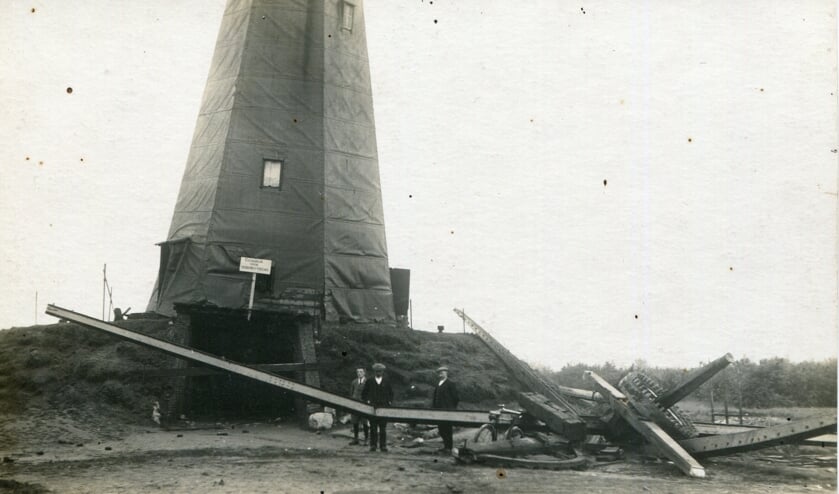 De storm richtte heel wat schade aan.