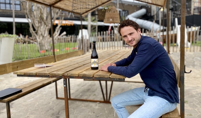 Tom Korsten is de initiatiefnemer van de bierfietsroute.