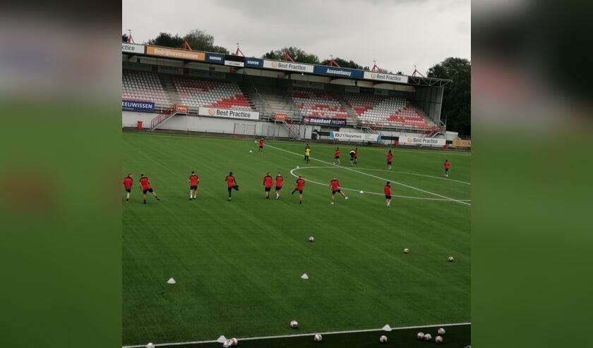 Eerste training TOP Oss.