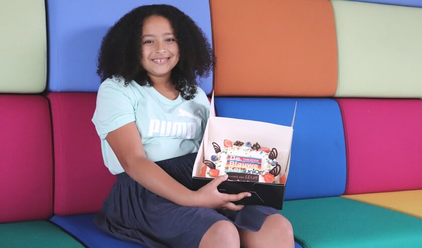 Soumaya Sellam uit Veghel mag zich een jaar lang Juniorbaas noemen.