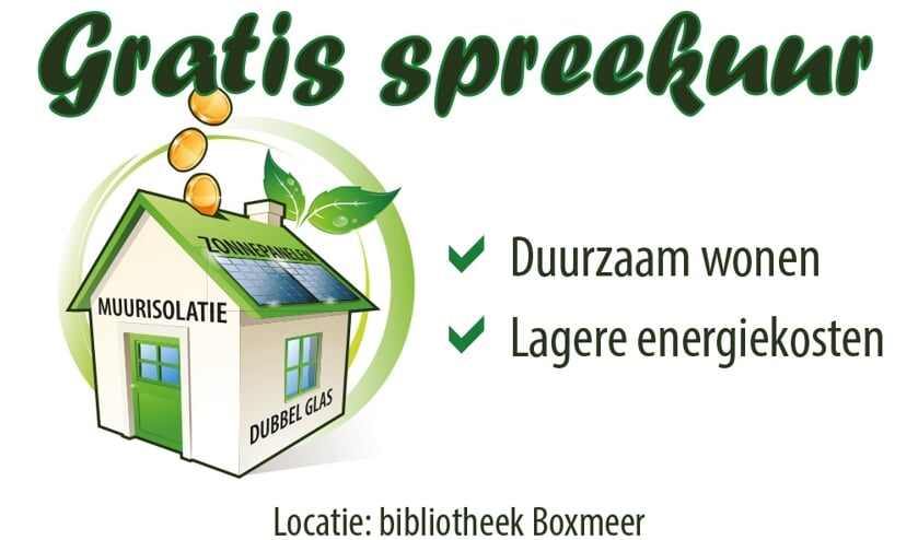 In dit 30 minuten durende gesprek kunnen alle vragen omtrent de verduurzaming van woningen gesteld worden.