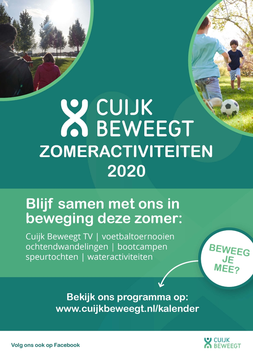 Zomeractiviteiten bij Cuijk Beweegt. Beweeg je mee?