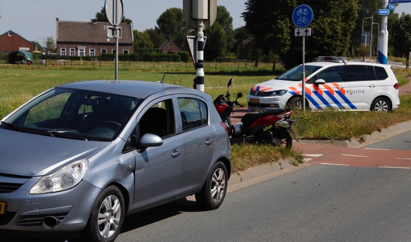 Beide voertuigen raakten beschadigd