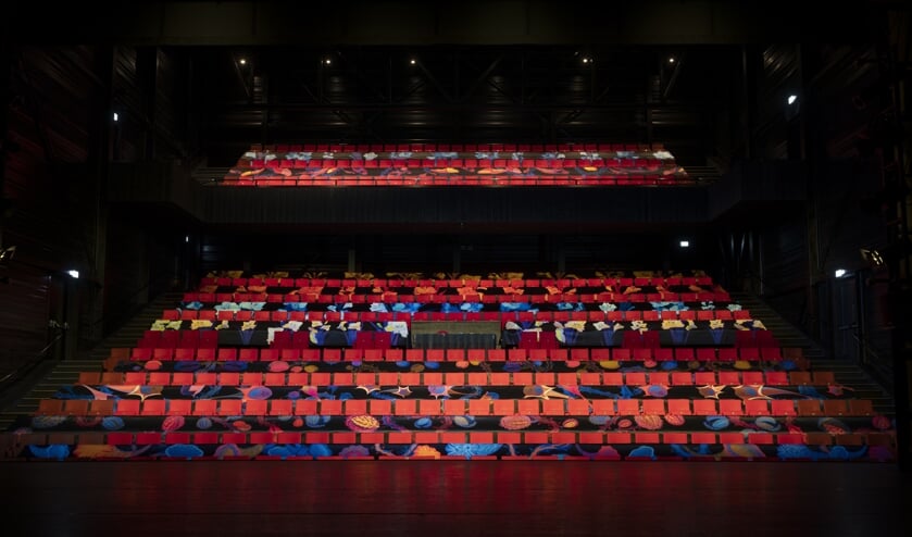 <p>De Grote Zaal van het Veghelse theater De Blauwe Kei.</p>