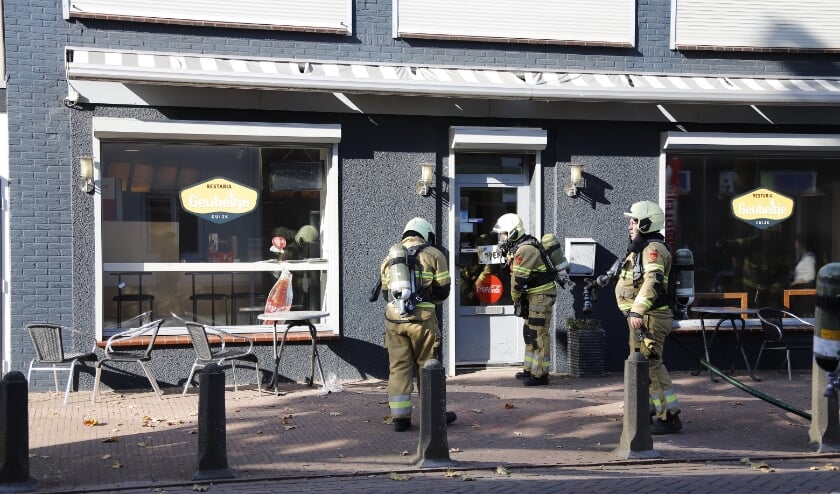 Wat er precies in brand staat is vooralsnog niet duidelijk.