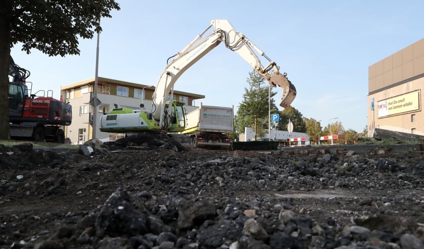 Werkzaamheden aan de Leygraaf.