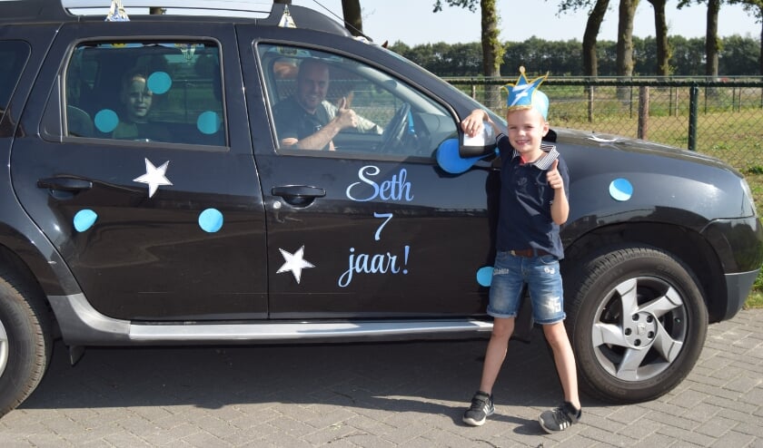 Seth (7) beleefde een geweldige verjaardag.