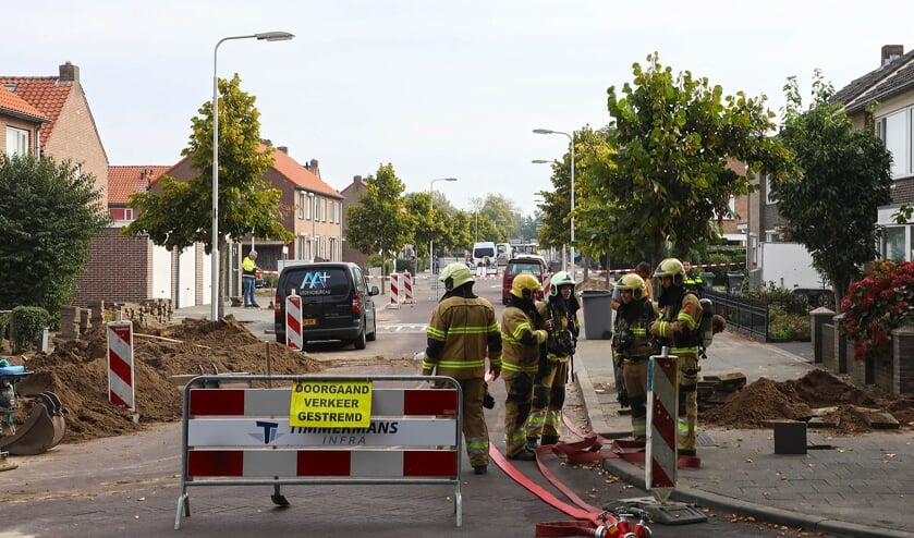 Meerdere woningen in Troelstrastraat ontruimd na gaslek. (Foto: Gabor Heeres, Foto Mallo)