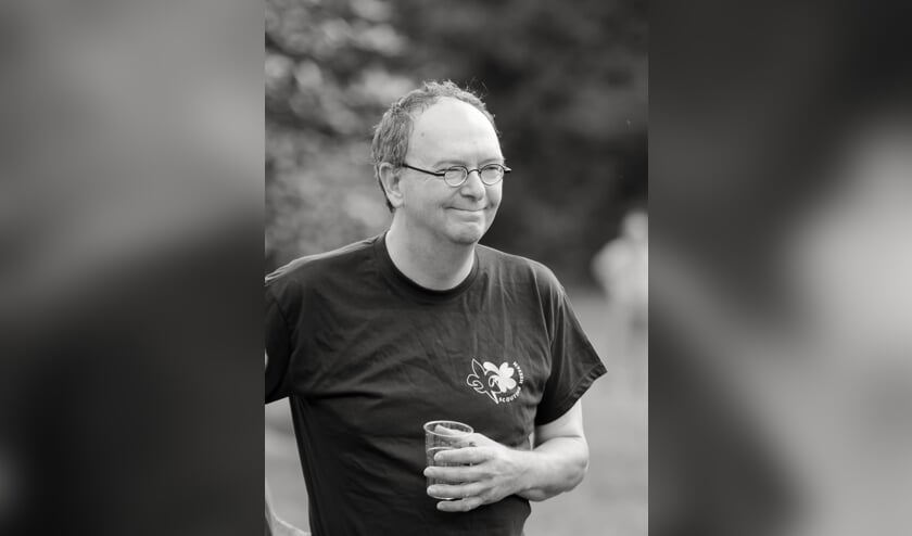 Groot verlies voor Scouting Heesch: Geert Eijsvogels overleden. (Foto: Ruud Welten, website Scouting Heesch)