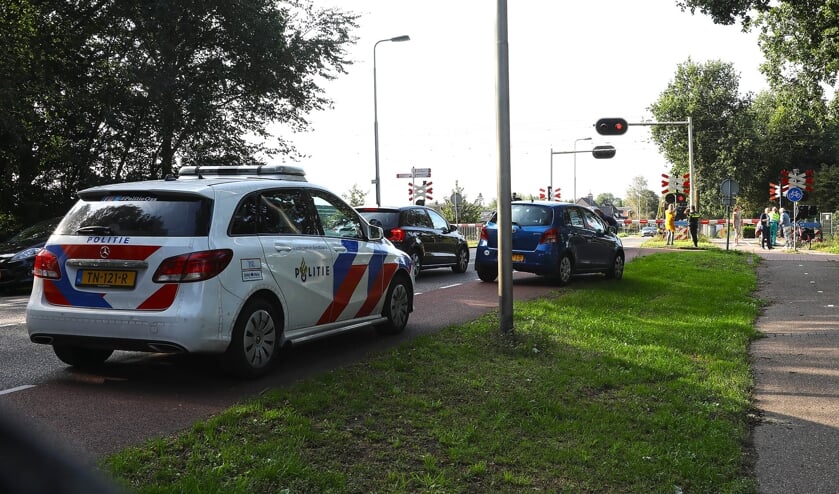 Fietser valt met hoofd op spoor bij Heihoeksingel. (Foto: Gabor Heeres, Foto Mallo)