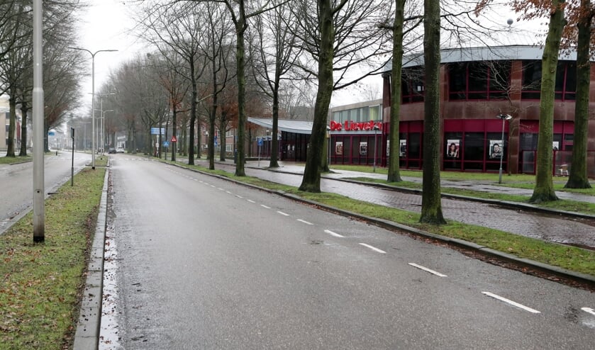 <p>De Raadhuislaan in Oss. (Foto: Hans van der Poel)</p>