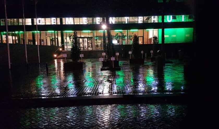 <p>Een eerdere actie van actievoerders tegen windmolens.</p>