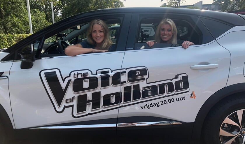 Laura Ross bij The voice of Holland.