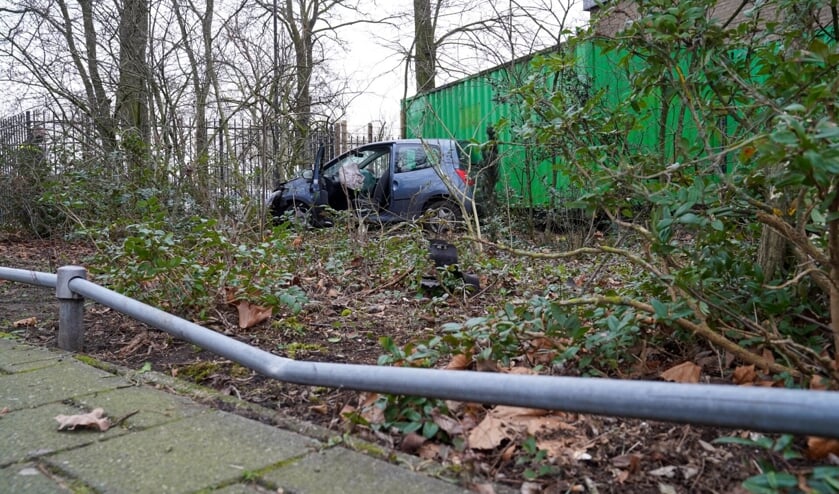 Ongeval op de Kortfoortstraat. (Foto: Gabor Heeres, Foto Mallo)