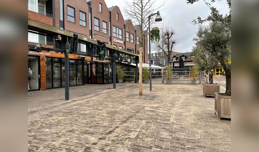 <p>De horecazaken aan de markt in Uden zijn volledig leeg. </p>