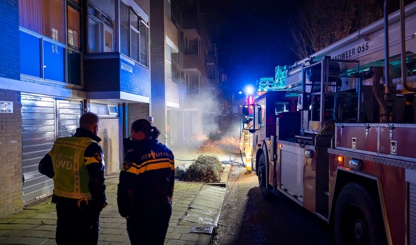 <p>Brand in Zaltbommelseweg. (Foto: Gabor Heeres, Foto Mallo)</p>