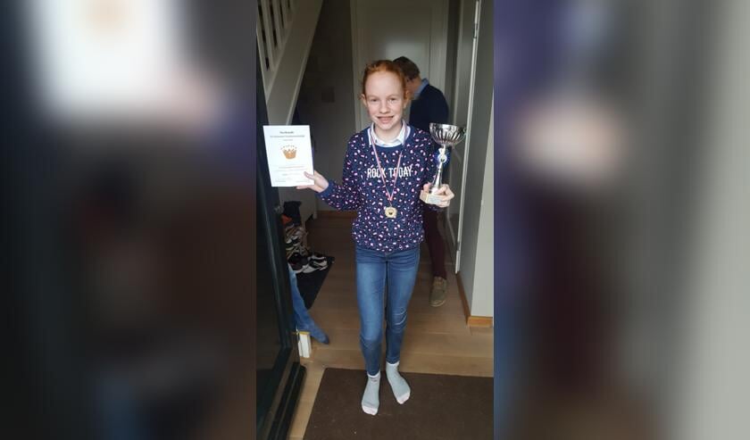 <p>Lotte is de winnaar van de voorleeswedstrijd van Gennep en Mook & Middelaar. </p>