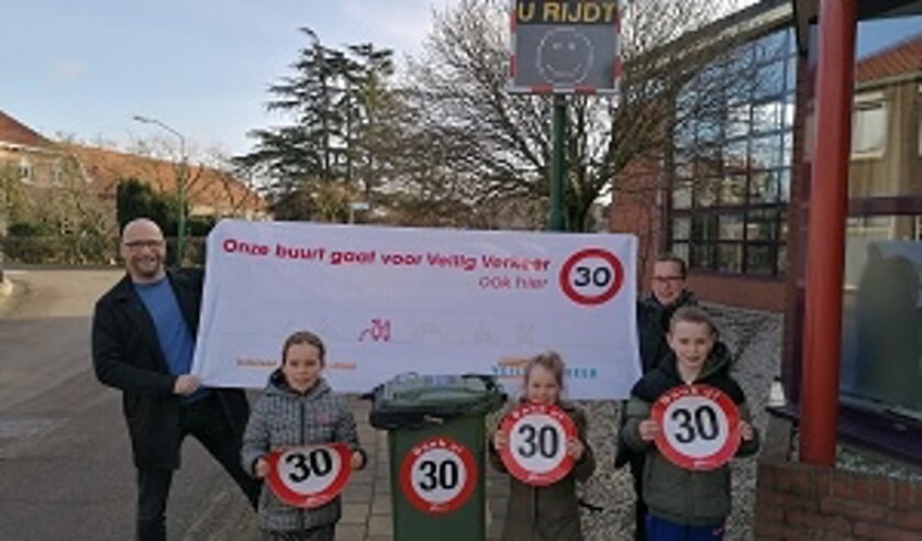 <p>'Onze buurt gaat voor veilig verkeer.'</p>