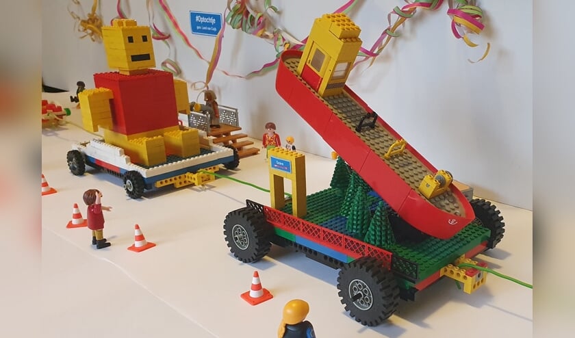 <p>Met Playmobil, hout, Lego, papier maché, K’nex en andere materialen worden thuis de mooiste wagentjes gemaakt!</p>