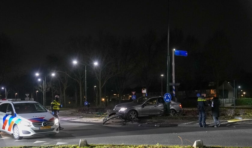 <p>Ongeval bij het Woud. (Foto: Gabor Heeres, Foto Mallo)</p>