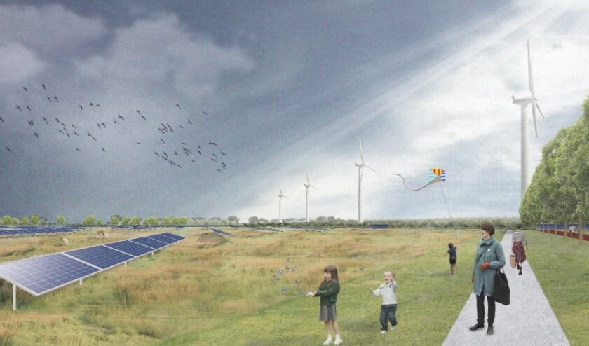Sfeerimpressie Energielandgoed Wells Meer.