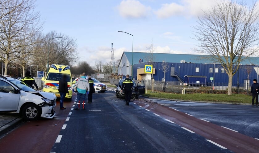 Botsing in Boxmeer. (Foto: © SK-Media)
