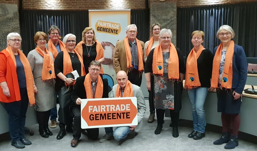 De hele werkgroep van Fairtrade Meierijstad.